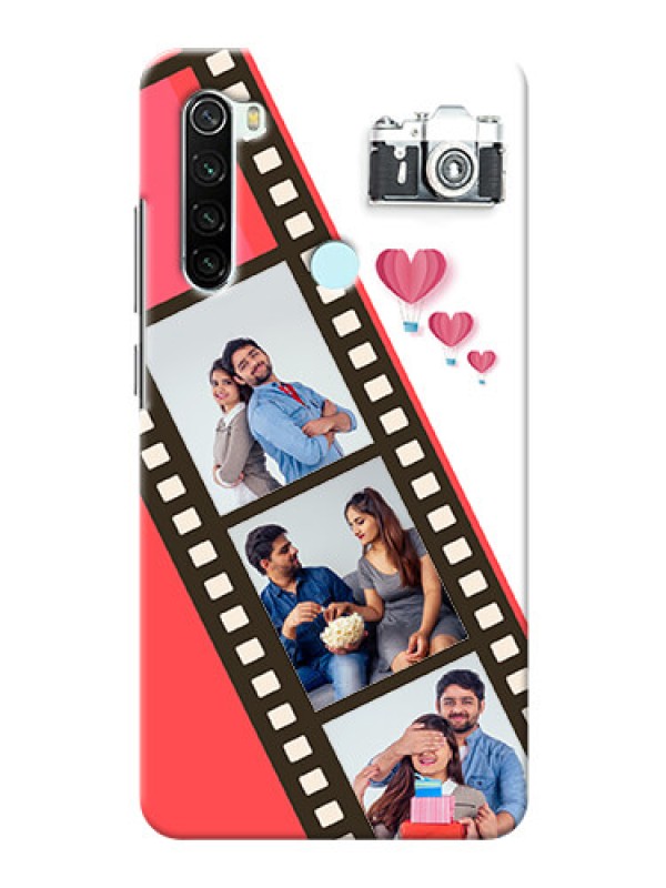 Custom Redmi Note 8 custom phone covers: 3 Image Holder with Film Reel