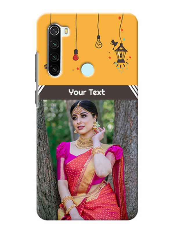 Custom Redmi Note 8 custom back covers with Family Picture and Icons 
