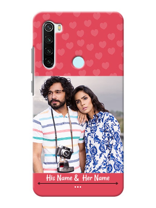 Custom Redmi Note 8 Mobile Cases: Simple Love Design