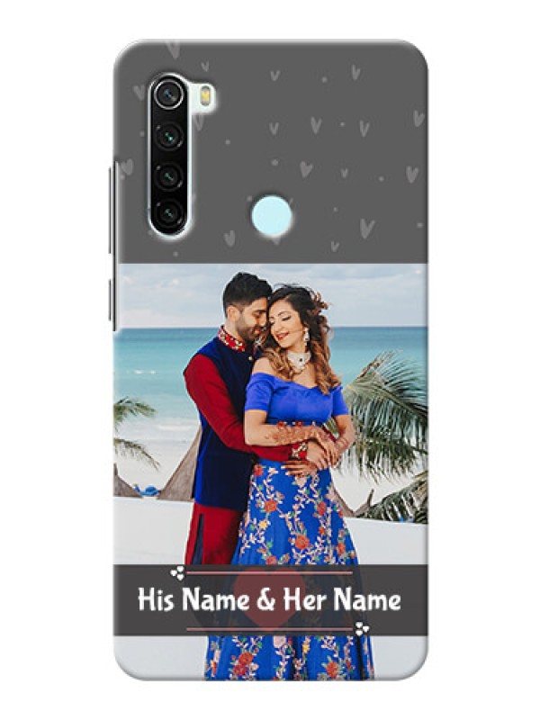 Custom Redmi Note 8 Mobile Covers: Buy Love Design with Photo Online