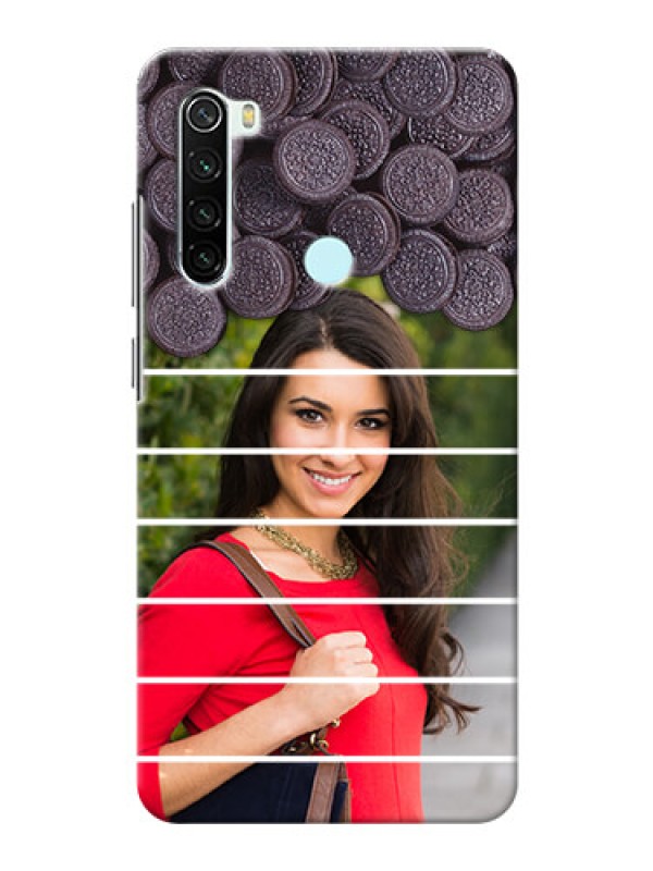 Custom Redmi Note 8 Custom Mobile Covers with Oreo Biscuit Design