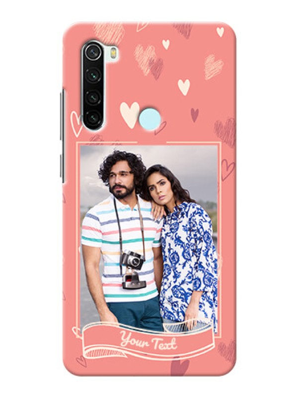 Custom Redmi Note 8 custom mobile phone cases: love doodle art Design