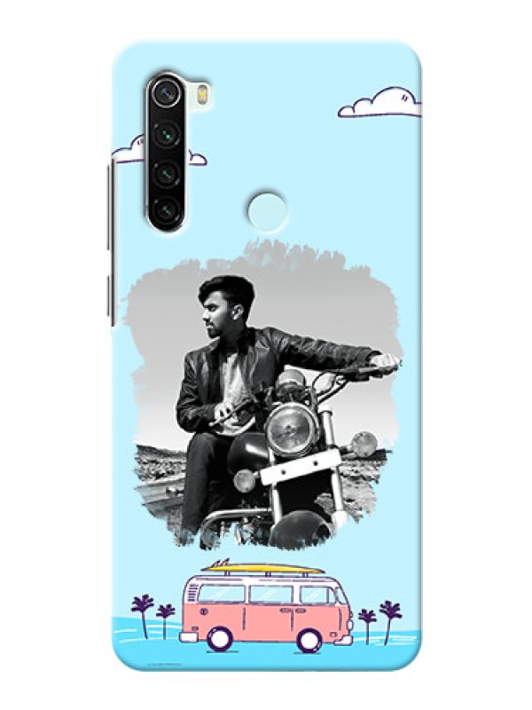 Custom Redmi Note 8 Mobile Covers Online: Travel & Adventure Design