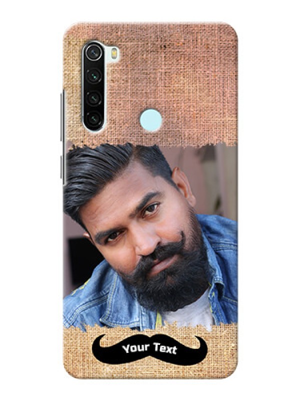 Custom Redmi Note 8 Mobile Back Covers Online with Texture Design