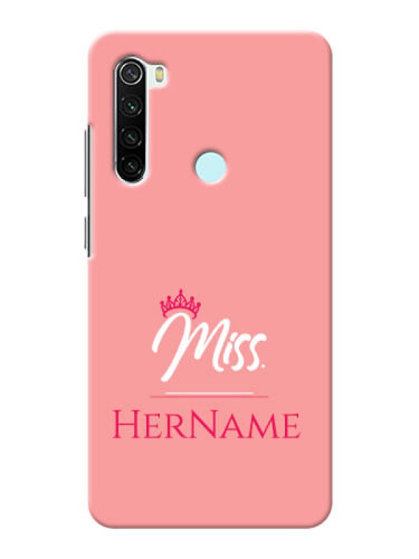 Custom Xiaomi Redmi Note 8 Custom Phone Case Mrs with Name