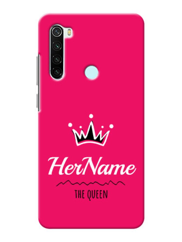 Custom Xiaomi Redmi Note 8 Queen Phone Case with Name