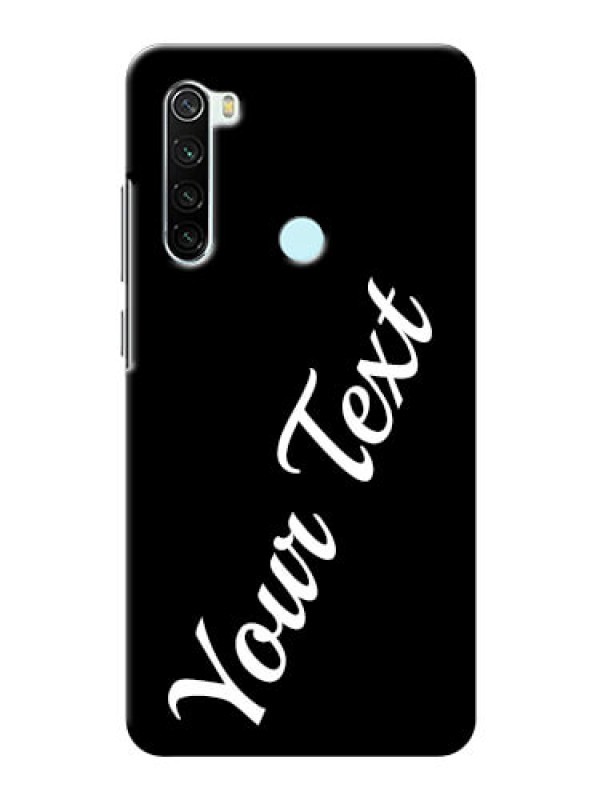 Custom Xiaomi Redmi Note 8 Custom Mobile Cover with Your Name