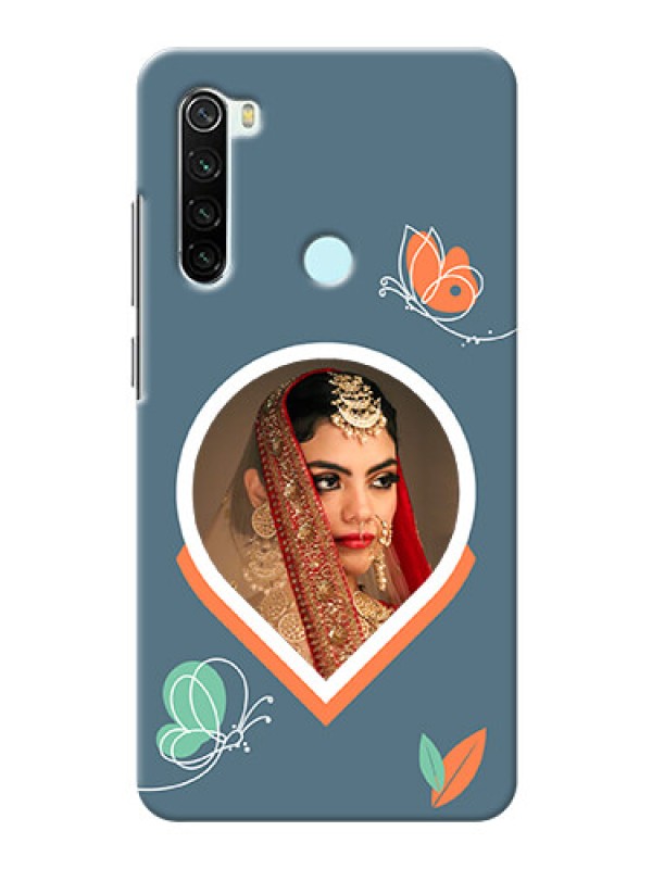 Custom Redmi Note 8 Custom Mobile Case with Droplet Butterflies Design