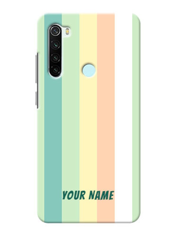 Custom Redmi Note 8 Back Covers: Multi-colour Stripes Design
