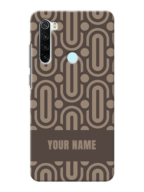 Custom Redmi Note 8 Custom Phone Covers: Captivating Zero Pattern Design