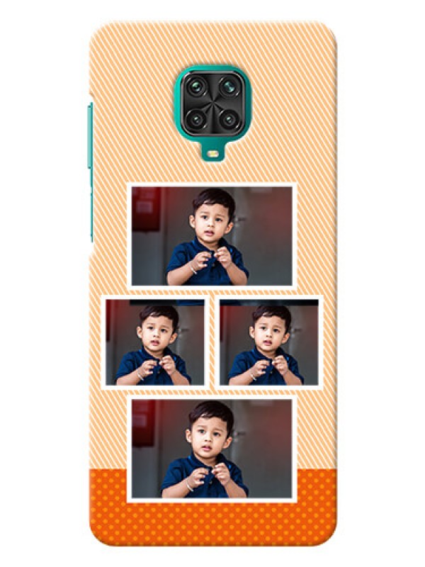 Custom Redmi Note 9 pro Max Mobile Back Covers: Bulk Photos Upload Design