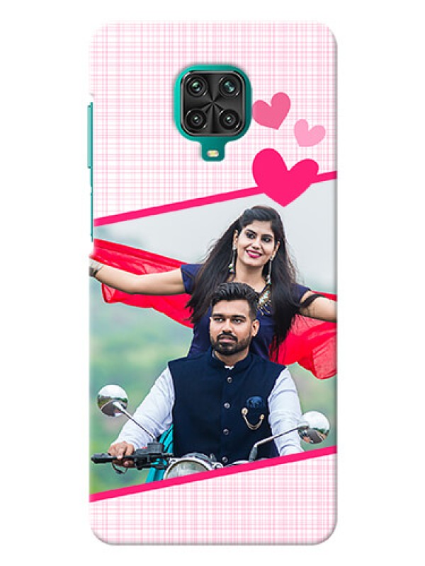 Custom Redmi Note 9 pro Max Personalised Phone Cases: Love Shape Heart Design