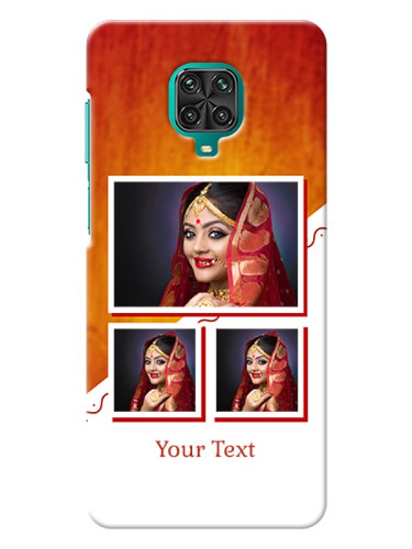 Custom Redmi Note 9 pro Max Personalised Phone Cases: Wedding Memories Design  