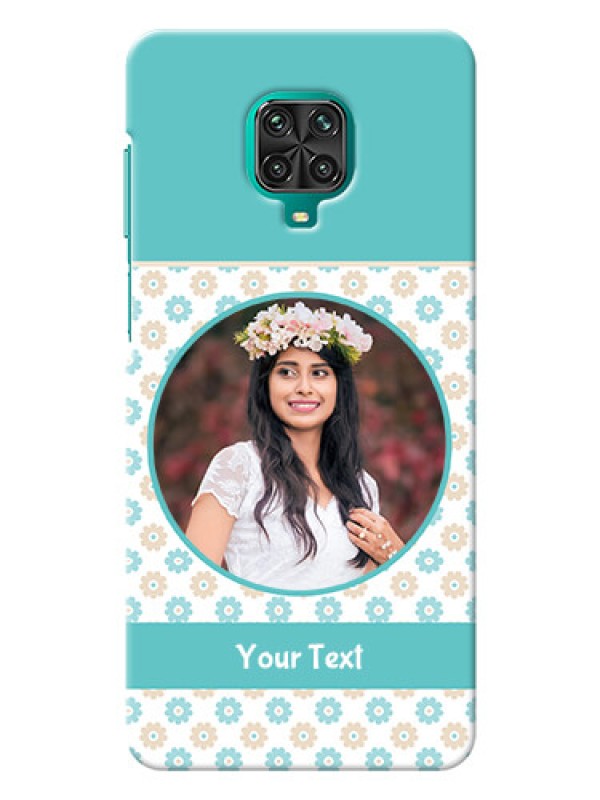 Custom Redmi Note 9 pro Max Custom Mobile Back Covers: Beautiful Flowers Design