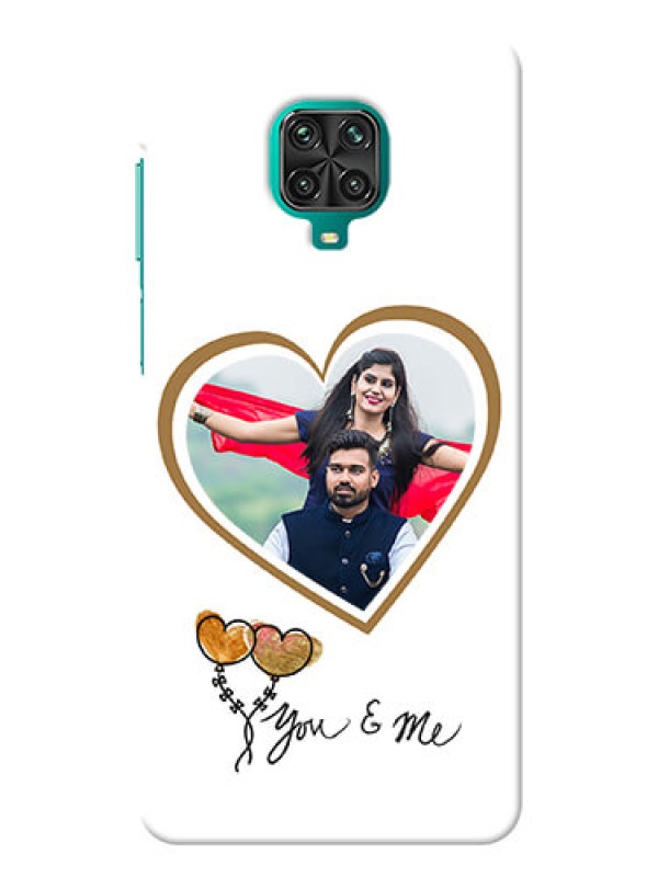 Custom Redmi Note 9 pro Max customized phone cases: You & Me Design