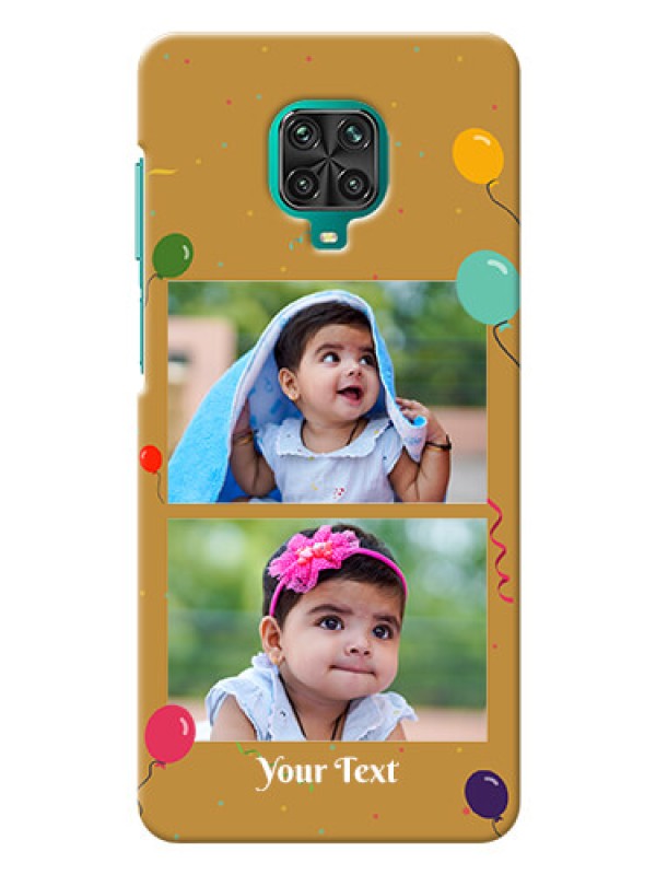 Custom Redmi Note 9 pro Max Phone Covers: Image Holder with Birthday Celebrations Design