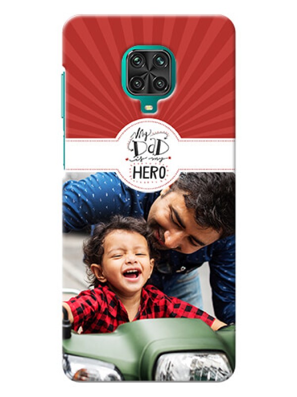 Custom Redmi Note 9 pro Max custom mobile phone cases: My Dad Hero Design