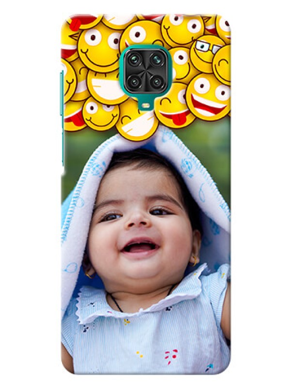 Custom Redmi Note 9 pro Max Custom Phone Cases with Smiley Emoji Design