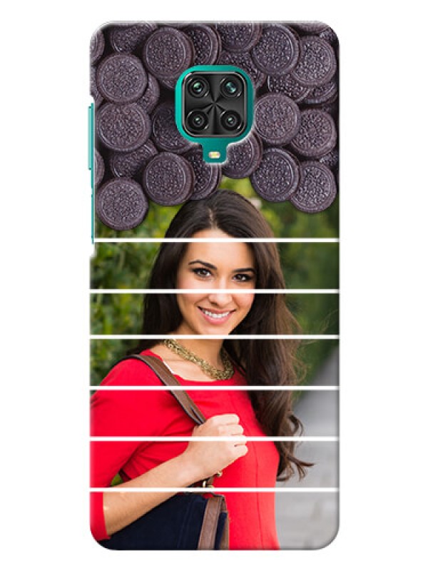 Custom Redmi Note 9 pro Max Custom Mobile Covers with Oreo Biscuit Design