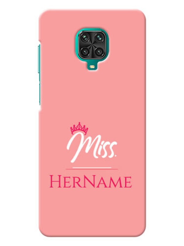 Custom Redmi Note 9 pro Max Custom Phone Case Mrs with Name