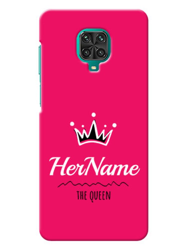 Custom Redmi Note 9 pro Max Queen Phone Case with Name