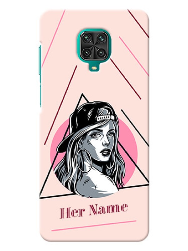 Custom Redmi Note 9 Pro Max Custom Phone Cases: Rockstar Girl Design