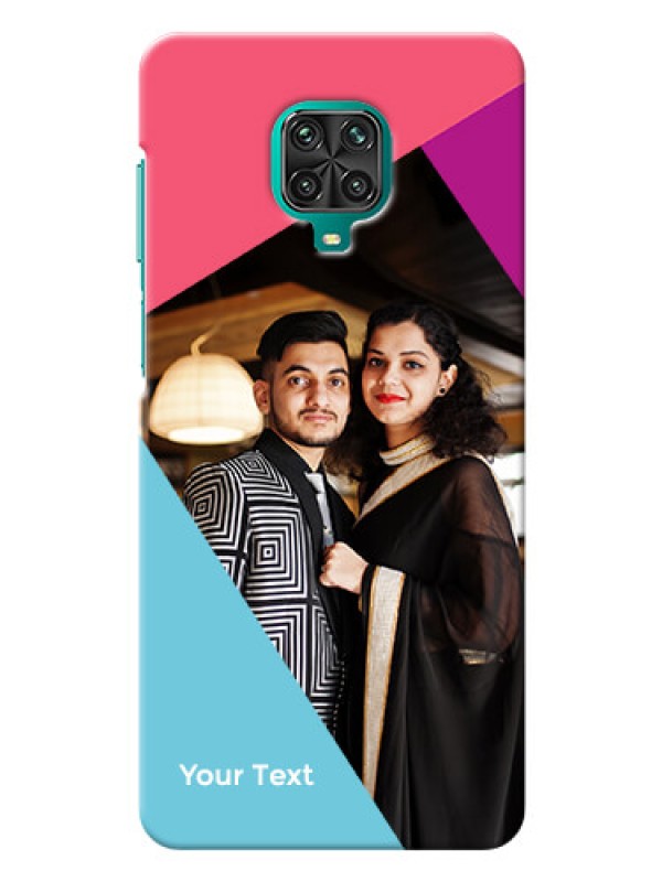Custom Redmi Note 9 Pro Max Custom Phone Cases: Stacked Triple colour Design