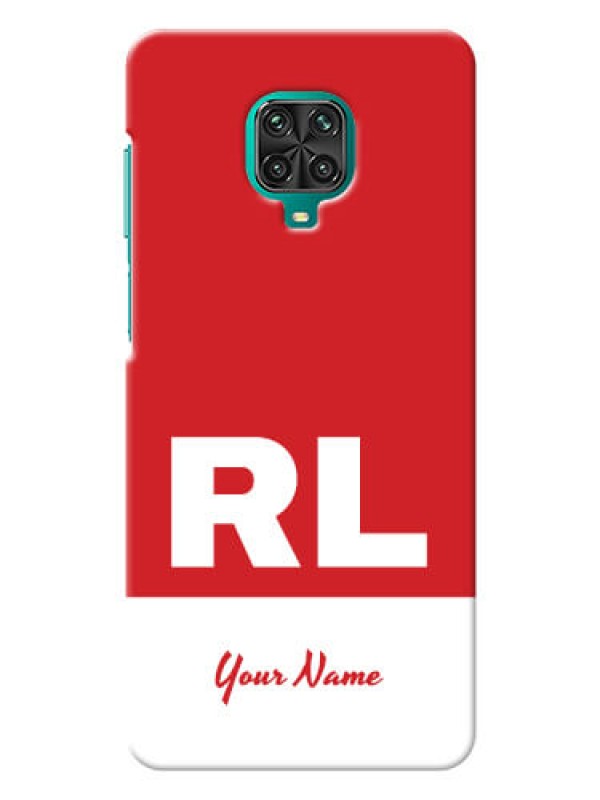 Custom Redmi Note 9 Pro Max Custom Phone Cases: dual tone custom text Design
