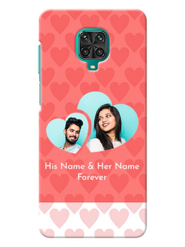 Custom Redmi Note 9 pro personalized phone covers: Couple Pic Upload Design