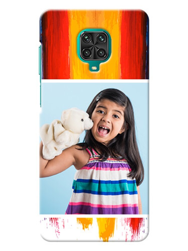 Custom Redmi Note 9 pro custom phone covers: Multi Color Design