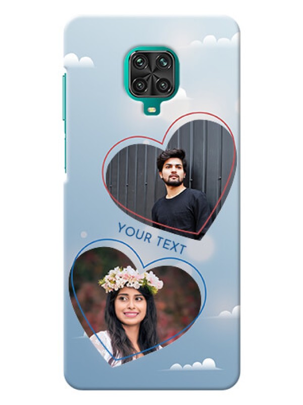 Custom Redmi Note 9 pro Phone Cases: Blue Color Couple Design 