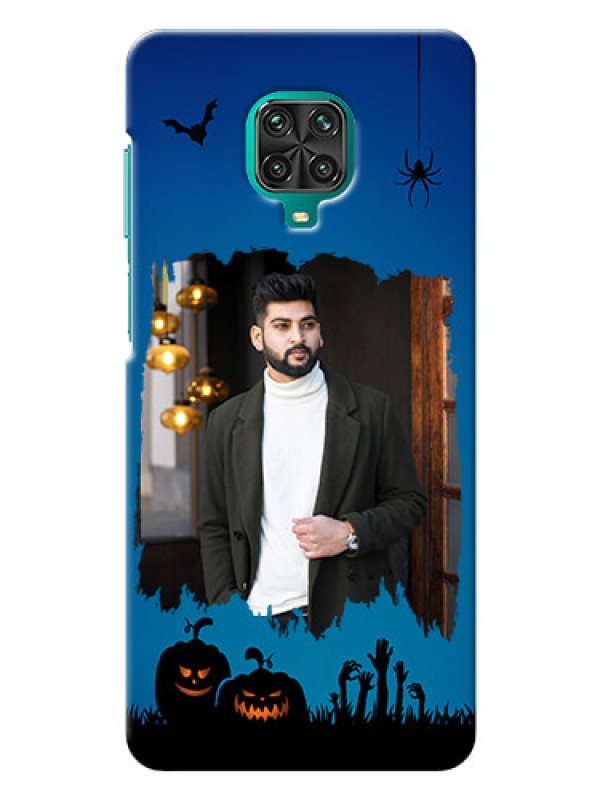 Custom Redmi Note 9 pro mobile cases online with pro Halloween design 