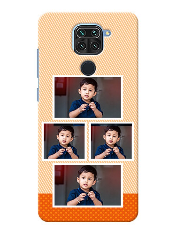 Custom Redmi Note 9 Mobile Back Covers: Bulk Photos Upload Design