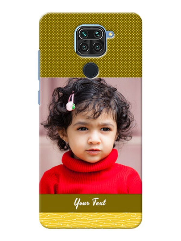 Custom Redmi Note 9 custom mobile back covers: Simple Green Color Design
