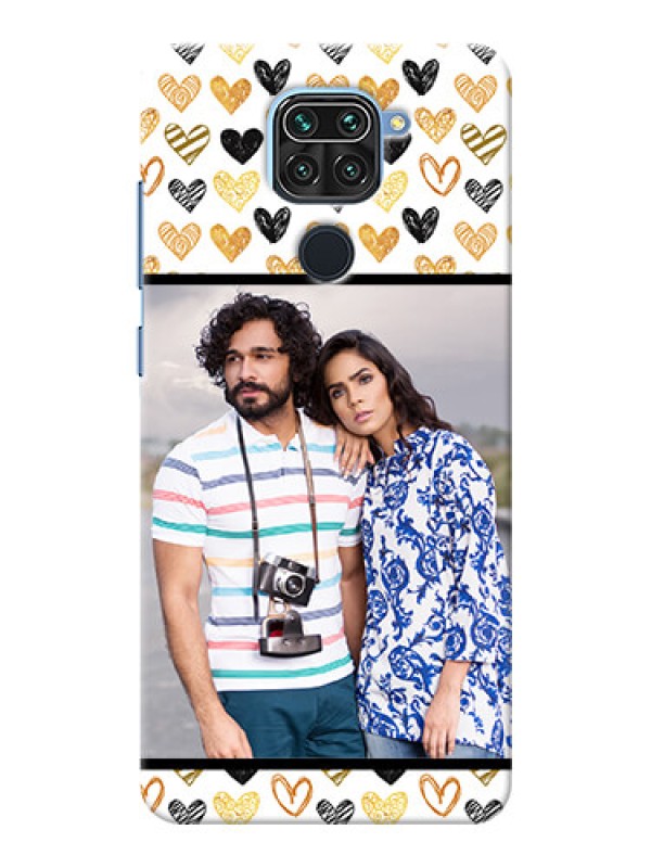 Custom Redmi Note 9 Personalized Mobile Cases: Love Symbol Design