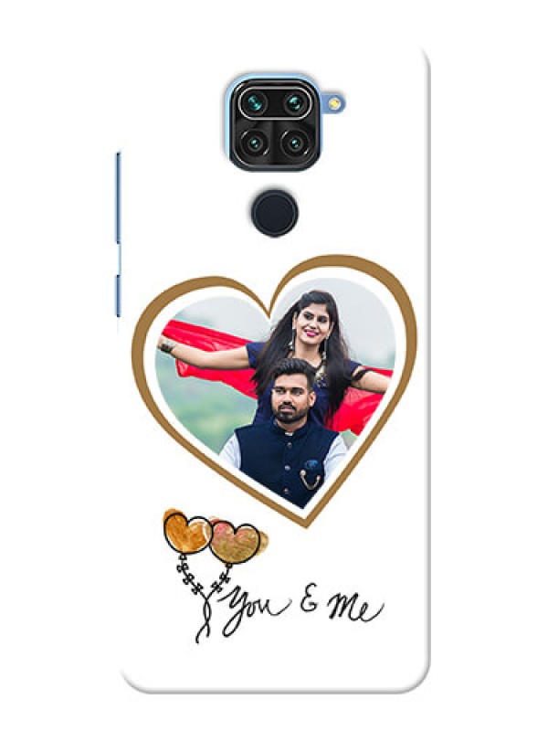 Custom Redmi Note 9 customized phone cases: You & Me Design