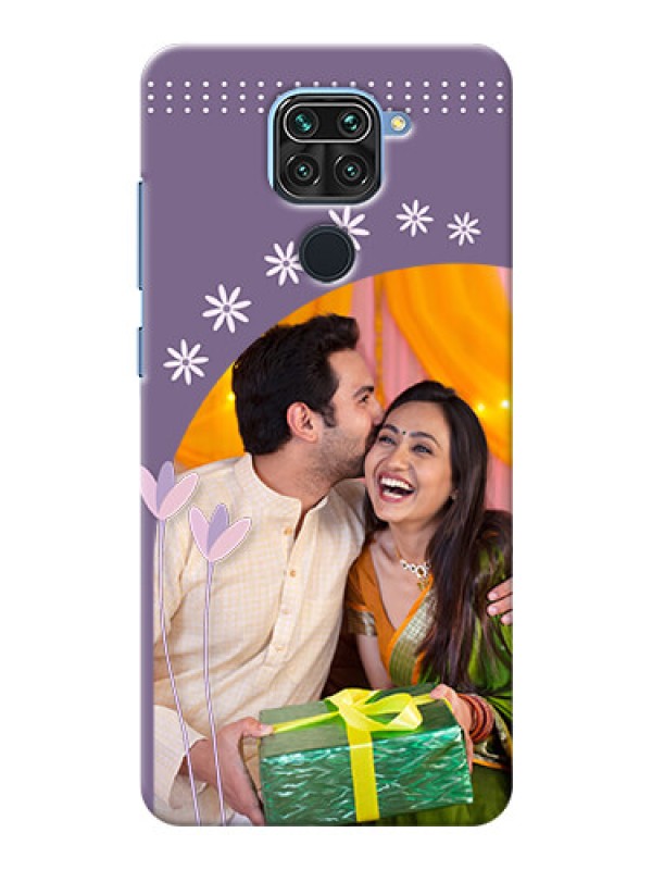 Custom Redmi Note 9 Phone covers for girls: lavender flowers design 