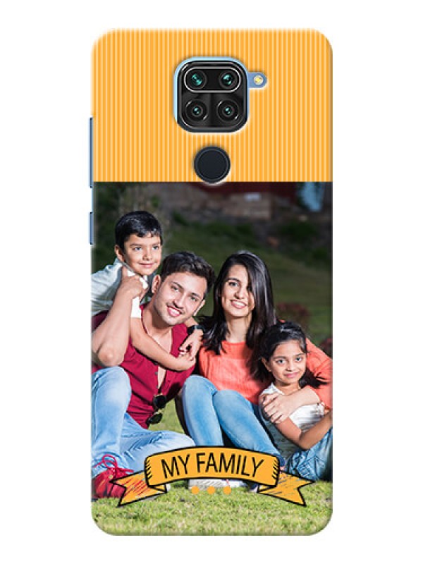 Custom Redmi Note 9 Personalized Mobile Cases: My Family Design