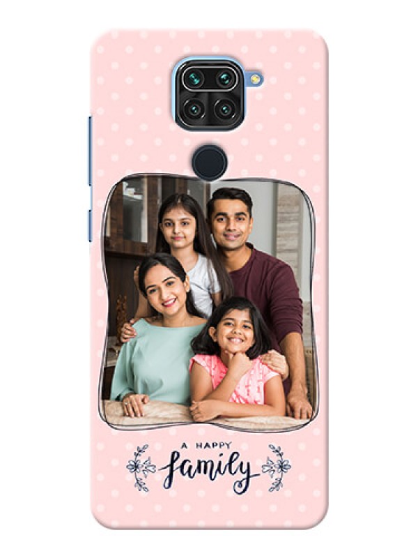 Custom Redmi Note 9 Personalized Phone Cases: Family with Dots Design