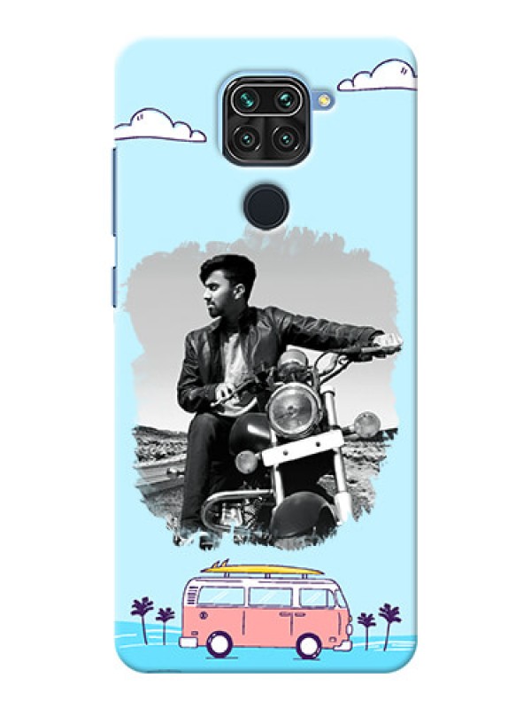 Custom Redmi Note 9 Mobile Covers Online: Travel & Adventure Design