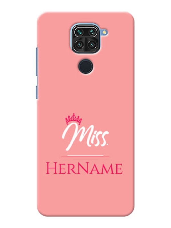 Custom Redmi Note 9 Custom Phone Case Mrs with Name