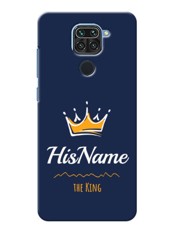 Custom Redmi Note 9 King Phone Case with Name