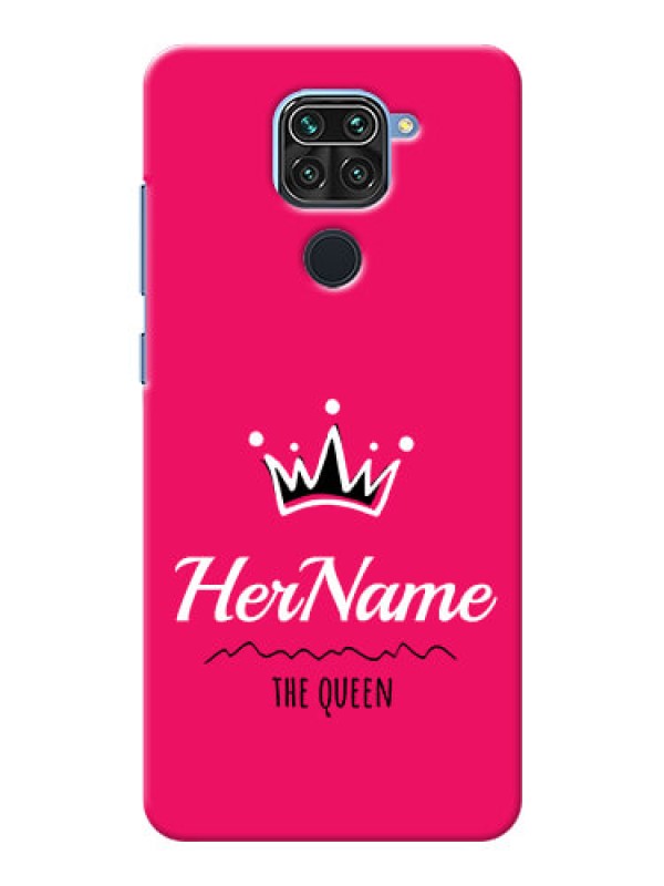 Custom Redmi Note 9 Queen Phone Case with Name