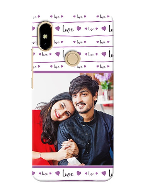 Custom Xiaomi Redmi S2 Couples Mobile Case Design