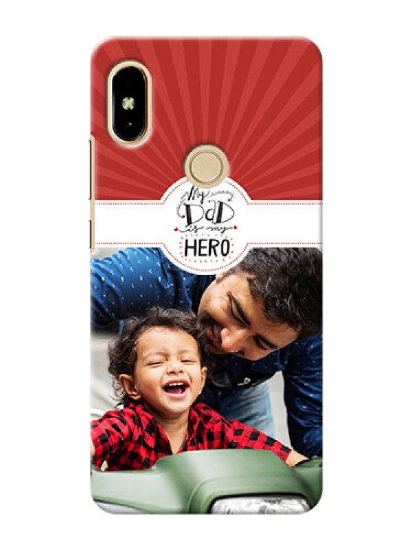 Custom Xiaomi Redmi S2 my dad hero Design