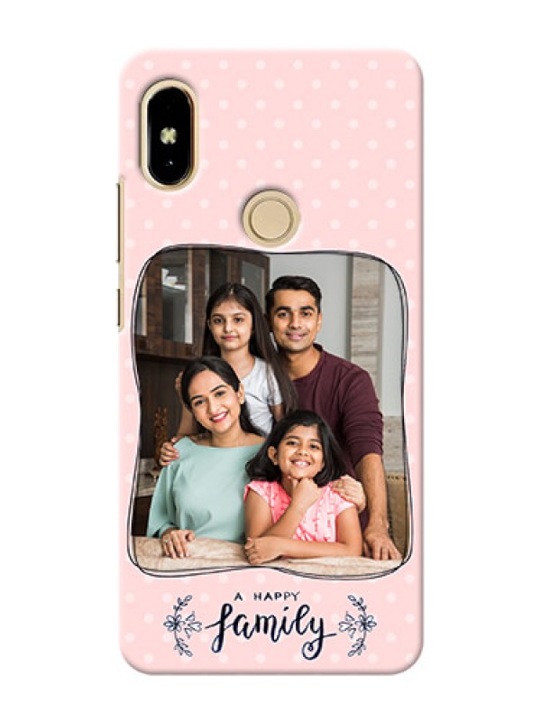 Custom Xiaomi Redmi S2 A happy family with polka dots Design
