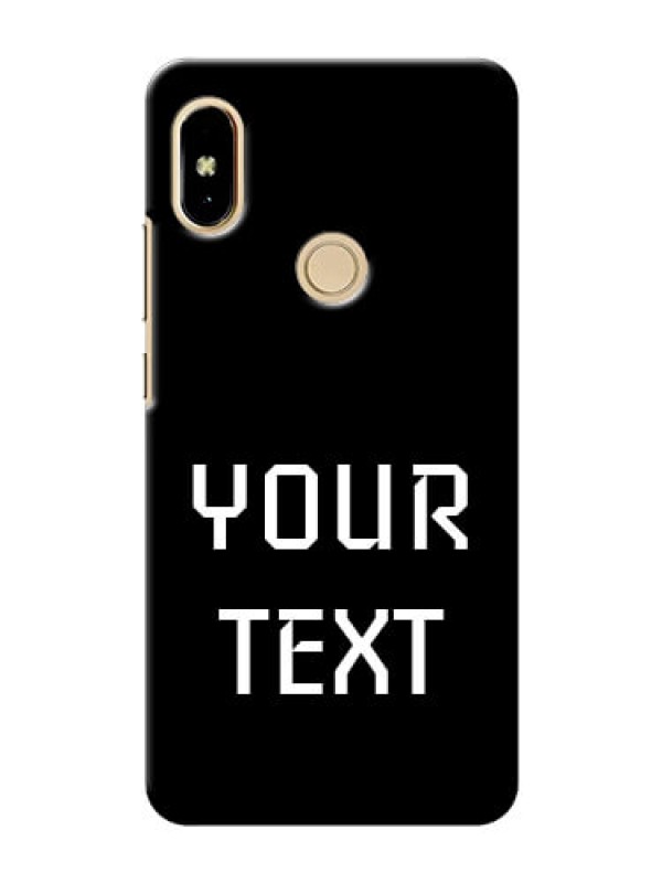 Custom Xiaomi Redmi S2 Your Name on Phone Case