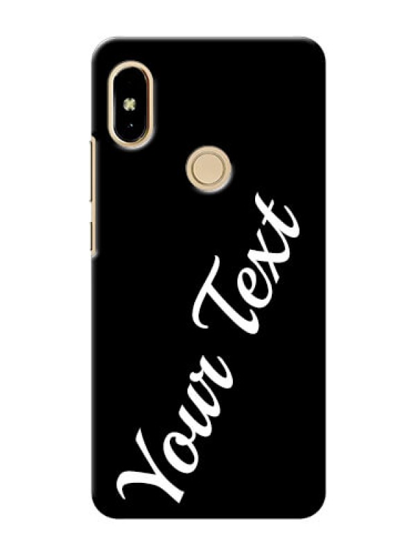 Custom Xiaomi Redmi S2 Custom Mobile Cover with Your Name