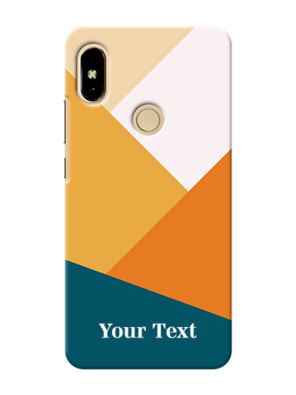 Custom Redmi S2 Custom Phone Cases: Stacked Multi-colour Design