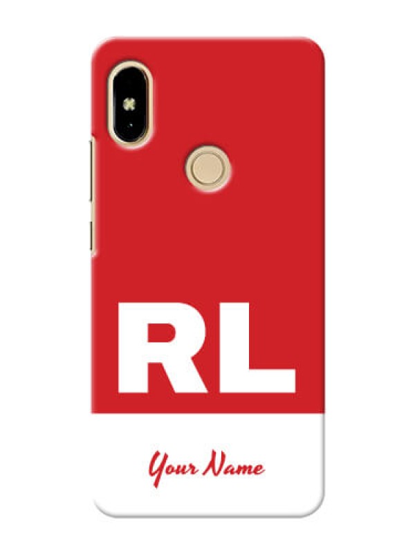 Custom Redmi S2 Custom Phone Cases: dual tone custom text Design